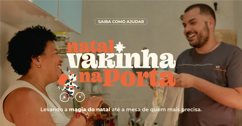 Natal Solidário Vakinha naPorta leva a magia do natal até a mesa centenas de brasileiros