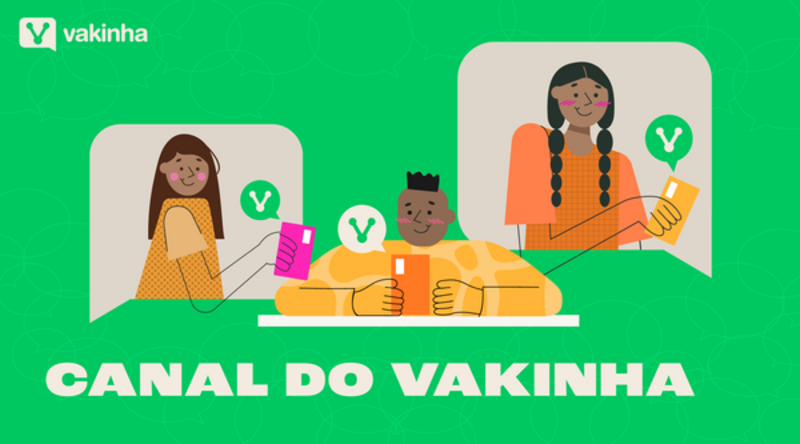 O Canal Vakinha no WhatsApp está no ar! Histórias, novidades, dicas e muuuuito spoiler do que vem por aí!