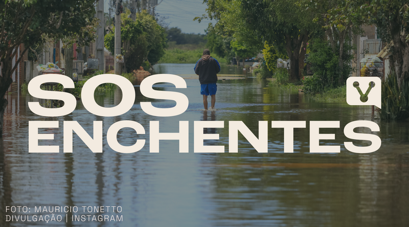As fortes chuvas atingiram mais de 200 cidades no Sul do país. 